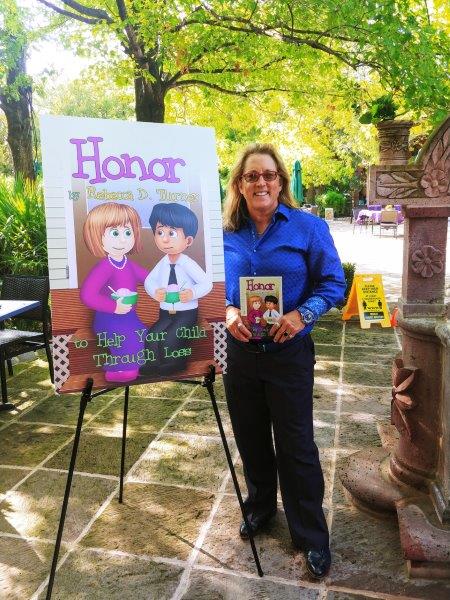 Author Rebecca D Turner at Honor Book Signing