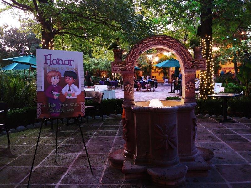 Dusk in the Gardens at Joe T Garcia's Event Space