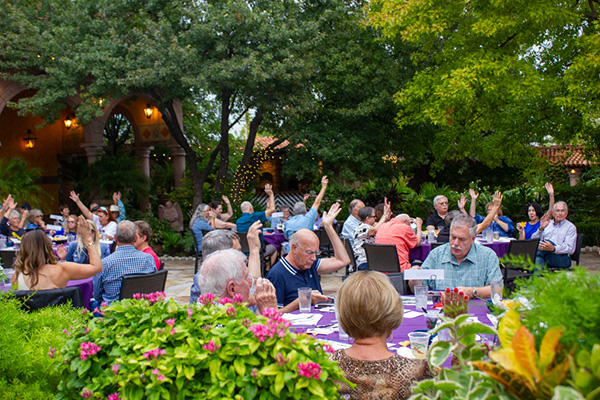 Dinner & Discussion at Joe T. Garcia's - Fort Worth, Texas